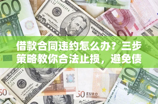 北京借款合同违约怎么办？三步策略教你合法止损，避免债务危机升级